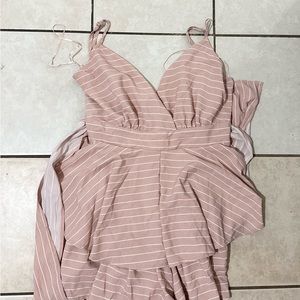 Pink romper